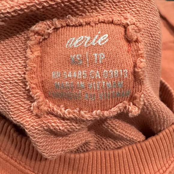 Aerie Women's Coral Crewneck Sweater - Picture 3 of 4
